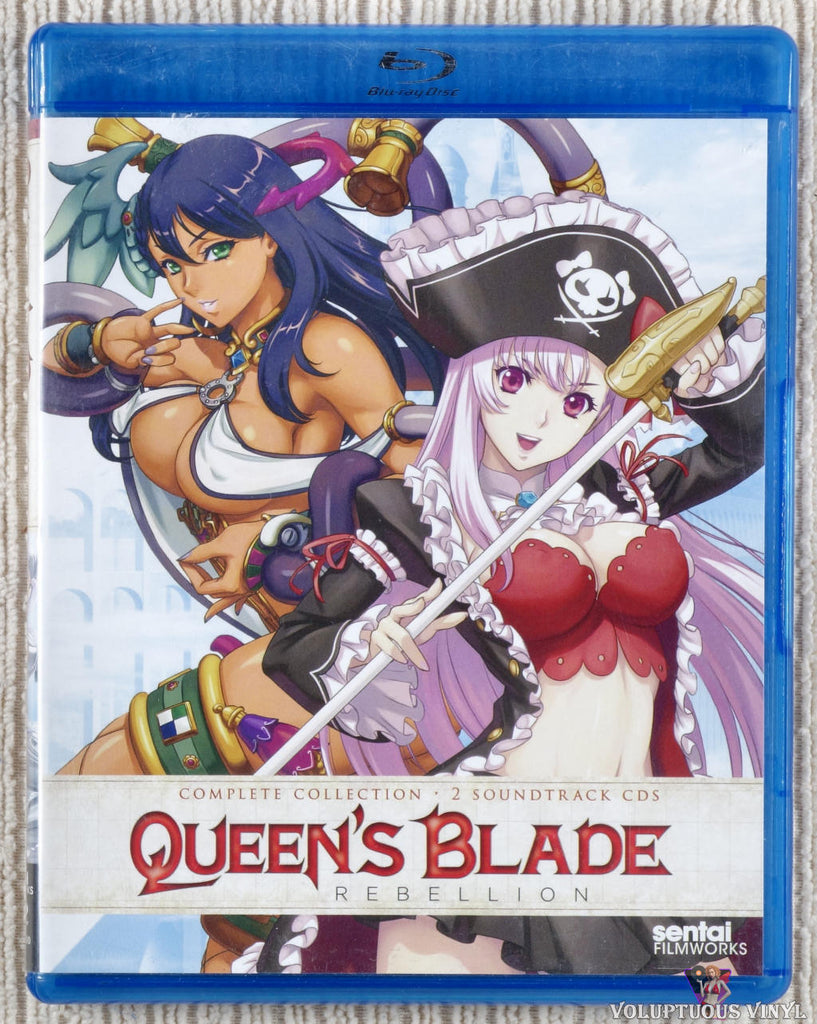 Queen's Blade Rebellion Blu-ray front cover