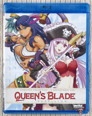 Queen's Blade Rebellion Blu-ray front cover