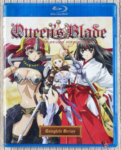 Queen's Blade The Exiled Virgin Blu-ray front cover