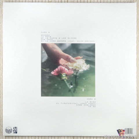 Queralt Lahoz – Pureza vinyl record back cover