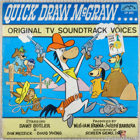 Quick Draw McGraw – Quick Draw McGraw - Original TV Soundtrack Voices vinyl record front cover