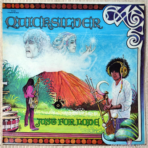 Quicksilver Messenger Service ‎– Just For Love vinyl record front cover