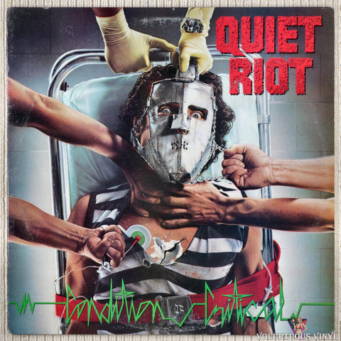 Quiet Riot – Condition Critical vinyl record front cover
