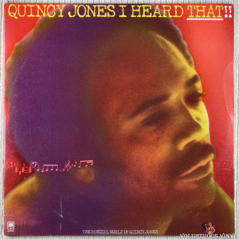 Quincy Jones – I Heard That!! vinyl record front cover