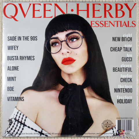 Qveen Herby ‎– Qveen Essentials vinyl record back cover