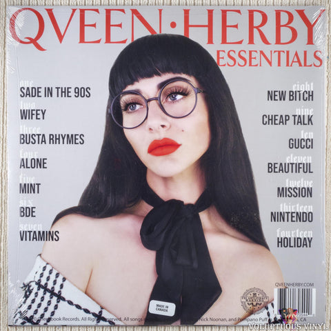 Qveen Herby – Qveen Herby Essentials vinyl record back cover