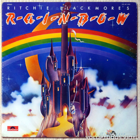 Rainbow ‎– Ritchie Blackmore's Rainbow vinyl record front cover