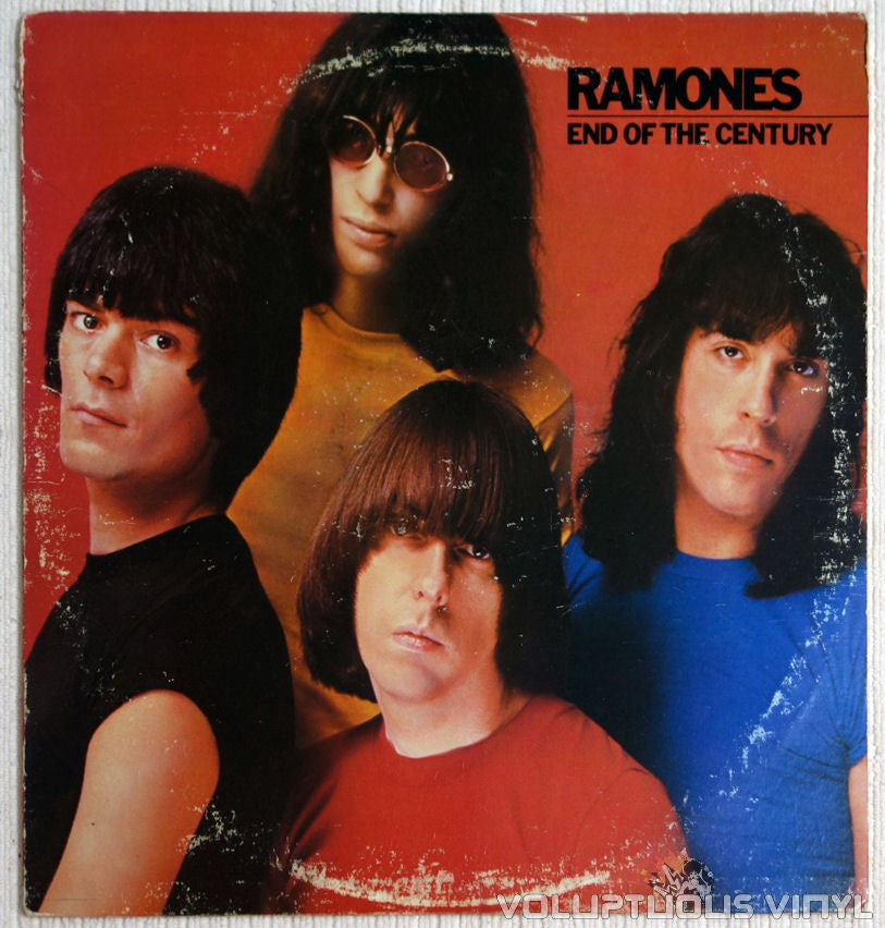 Ramones ‎End Of The Century Vinyl Record Front Cover