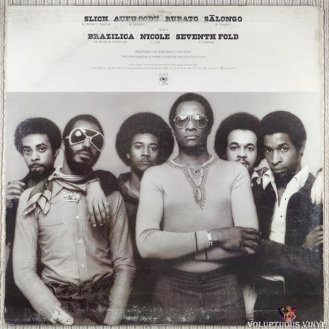 Ramsey Lewis – Salongo vinyl record back cover
