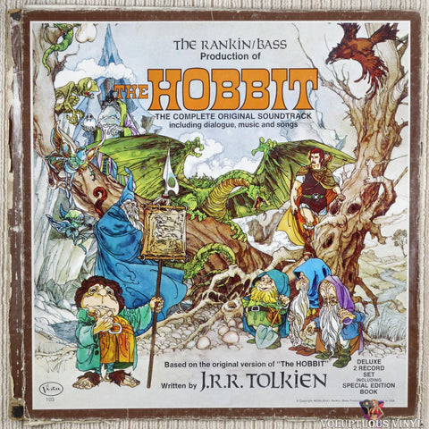 Rankin / Bass – The Hobbit: The Complete Original Soundtrack vinyl record front cover