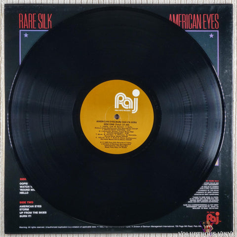 Rare Silk – American Eyes vinyl record