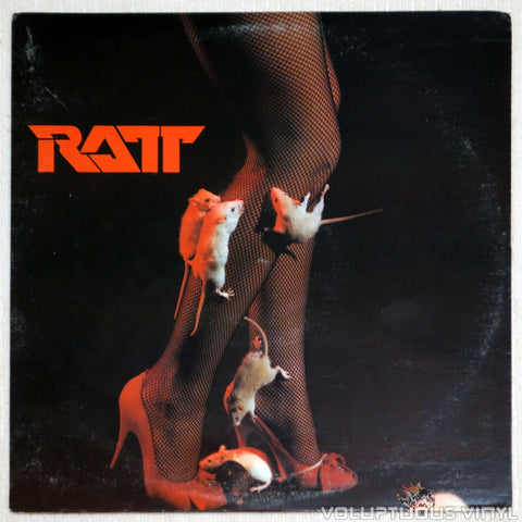 Ratt ‎– Ratt - Vinyl Record EP - Front Cover