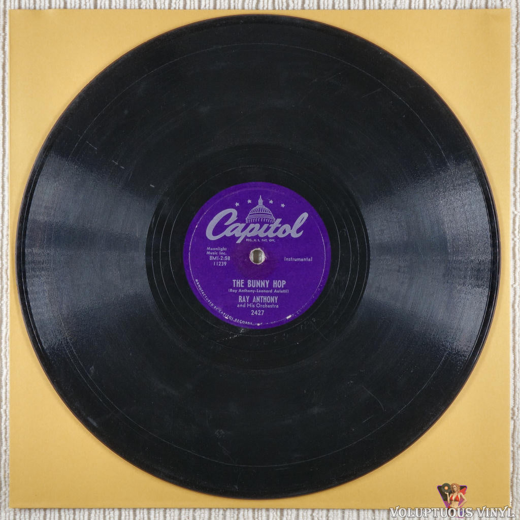 Ray Anthony And His Orchestra – The Bunny Hop / Hokey Pokey shellac 