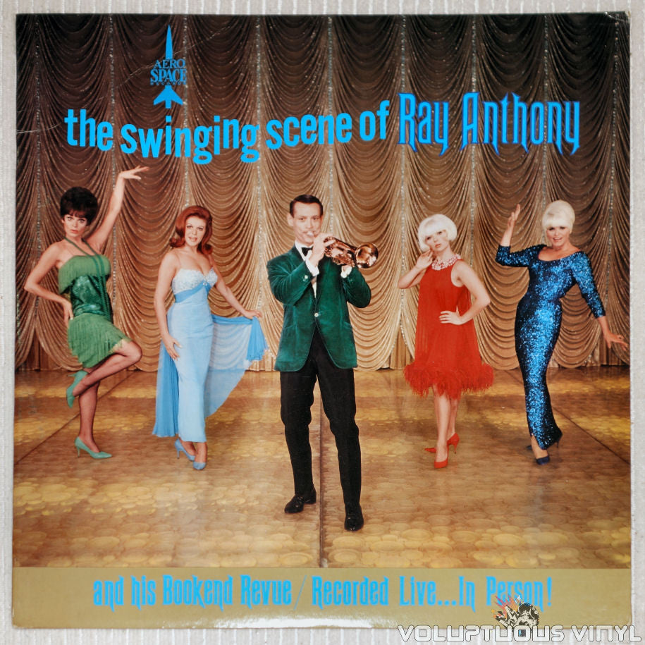 Ray Anthony ‎– The Swinging Sound Of Ray Anthony - Vinyl Record - Front Cover