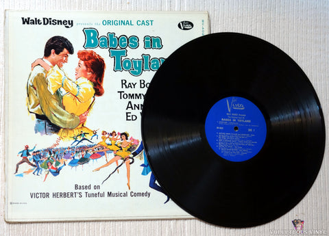 Original Cast Of Babes Of Toyland, Ray Bolger, Tommy Sands, Annette Funicello, Ed Wynn ‎– Babes In Toyland vinyl record 