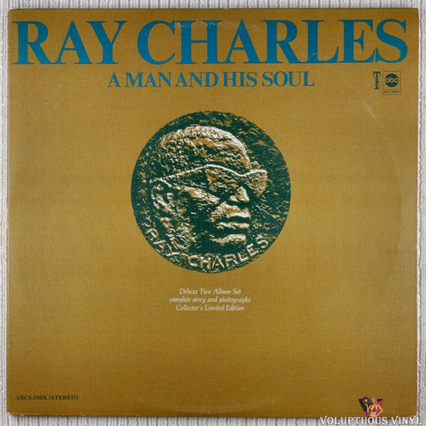 Ray Charles ‎– A Man And His Soul vinyl record front cover