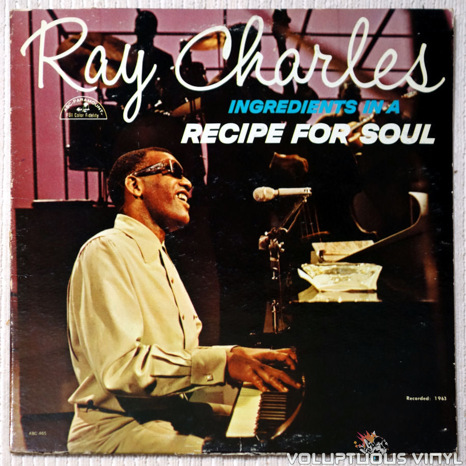 Ray Charles ‎– Ingredients In A Recipe For Soul (1963) Vinyl, LP