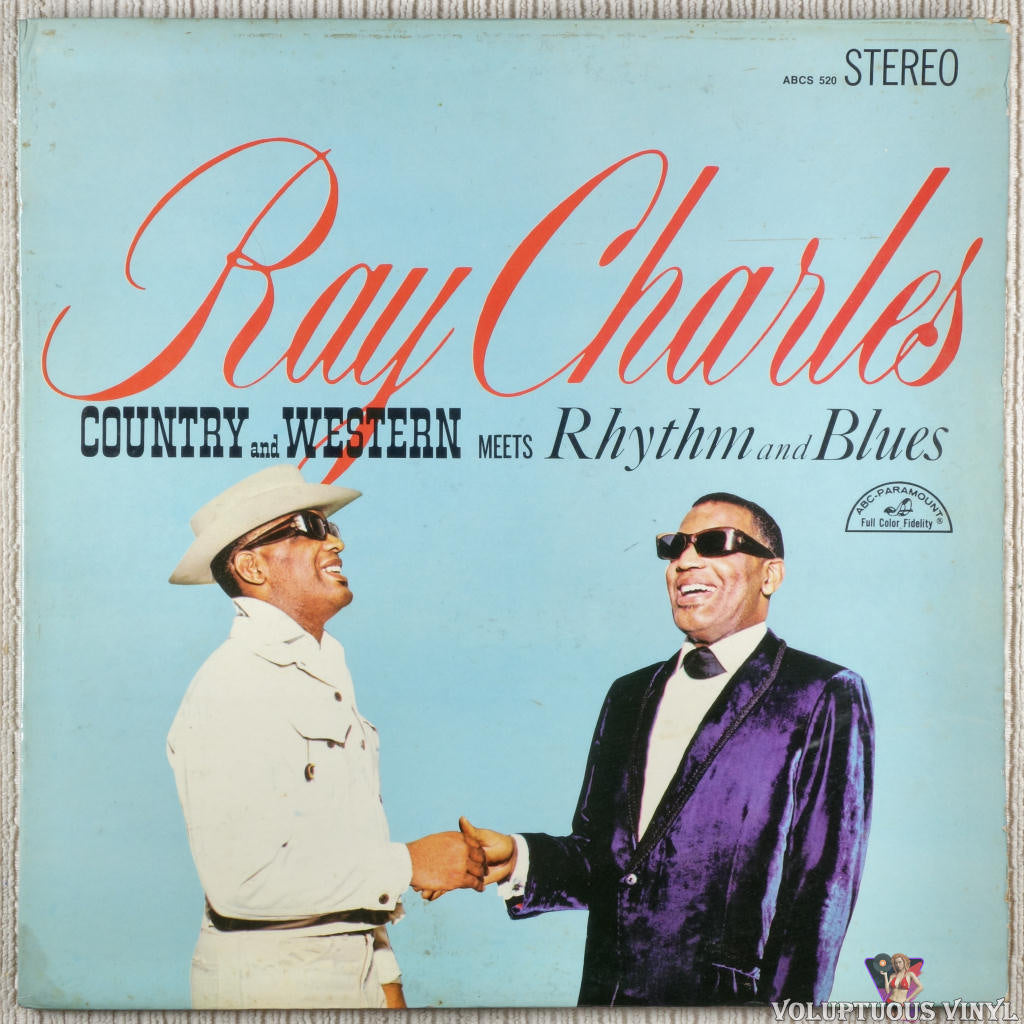 Ray Charles With The Jack Halloran Singers And The Raelets – Country And Western Meets Rhythm And Blues vinyl record front cover