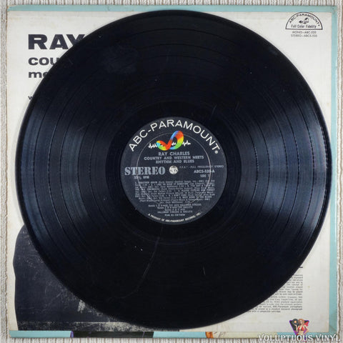 Ray Charles With The Jack Halloran Singers And The Raelets – Country And Western Meets Rhythm And Blues vinyl record