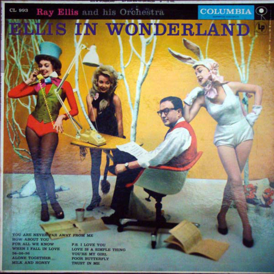Ray Ellis And His Orchestra ‎– Ellis In Wonderland - Vinyl Record - Front Cover