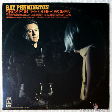 Ray Pennington ‎– Sings For The Other Woman vinyl record front cover