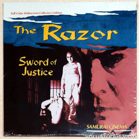 Razor 1: Sword of Justice laserdisc front cover