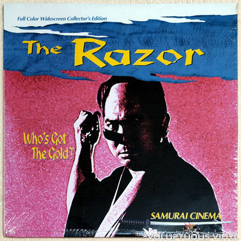 Razor 3: Who's Got the Gold laserdisc front cover