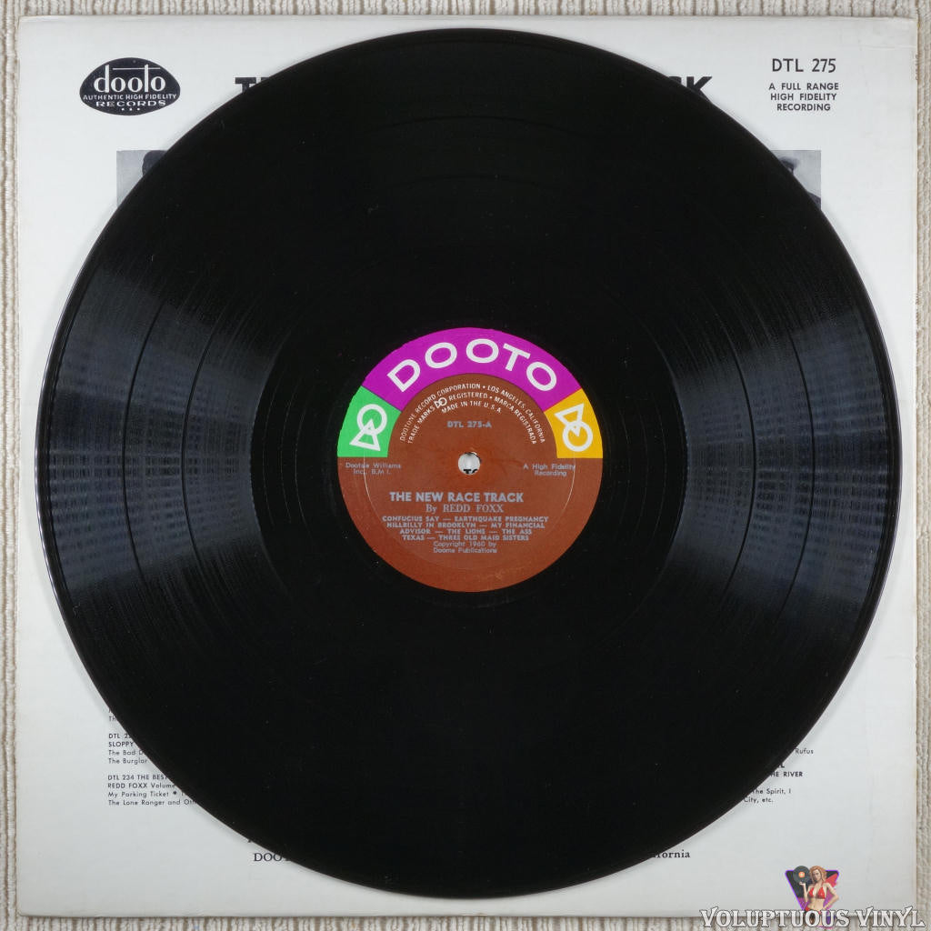 Ejendomsret magasin Alarmerende Redd Foxx ‎– The New Race Track (1962) Vinyl, LP, Album – Voluptuous Vinyl  Records