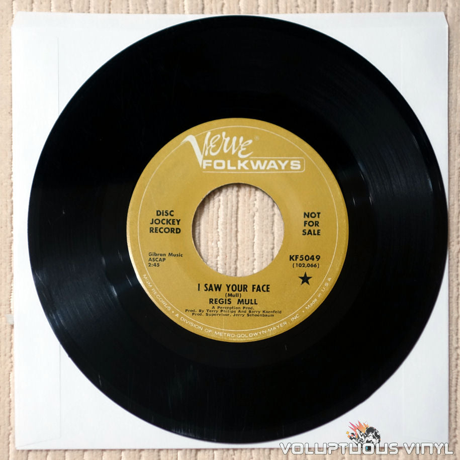 Regis Mull ‎– I Saw Your Face - Vinyl Record
