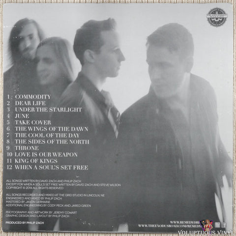 Remedy Drive ‎– Commodity vinyl record back cover