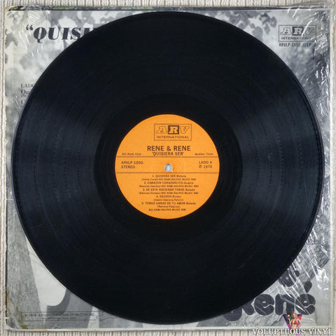 Rene & Rene ‎– Quisiera Ser vinyl record
