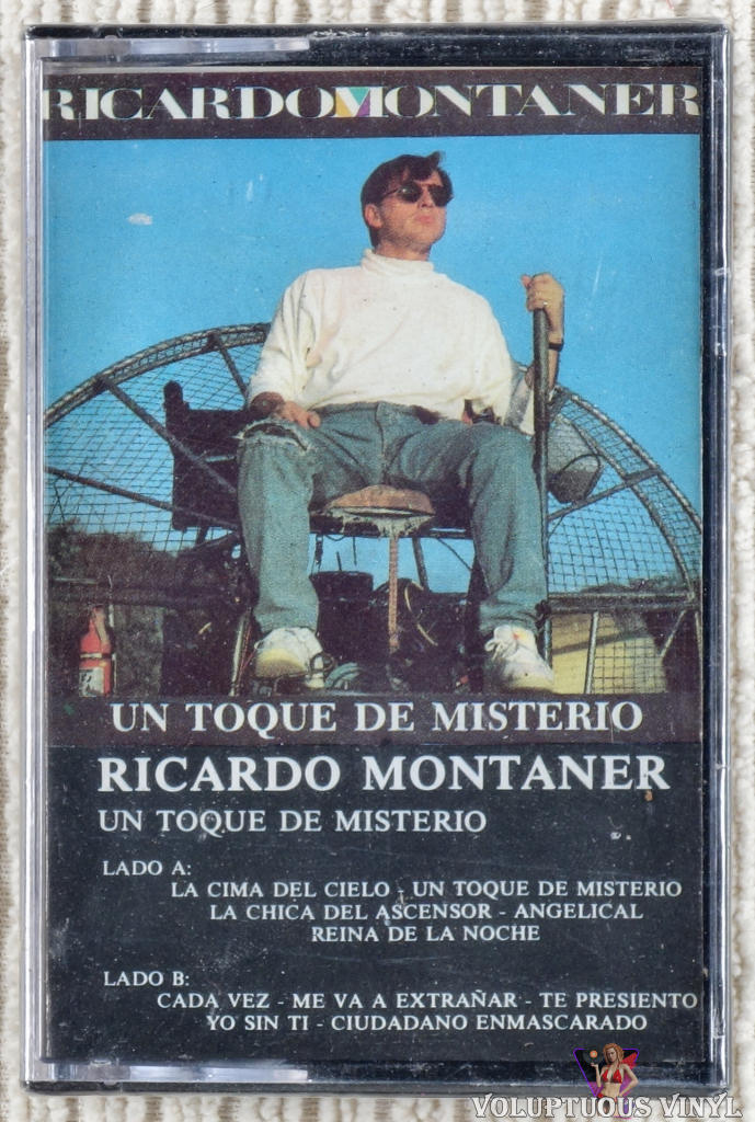 Ricardo Montaner ‎– Un Toque De Misterio cassette tape front cover