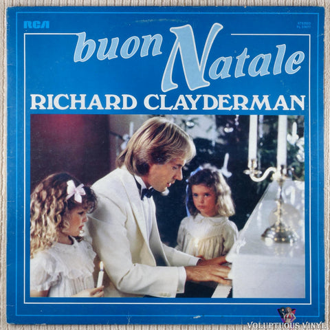 Richard Clayderman ‎– Buon Natale vinyl record front cover
