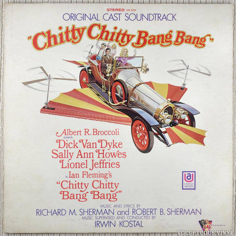 Richard M. Sherman & Robert B. Sherman ‎– Chitty Chitty Bang Bang vinyl record front cover