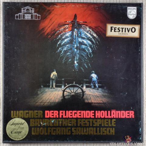 Richard Wagner; Wolfgang Sawallisch – Der Fliegende Holländer vinyl record front cover