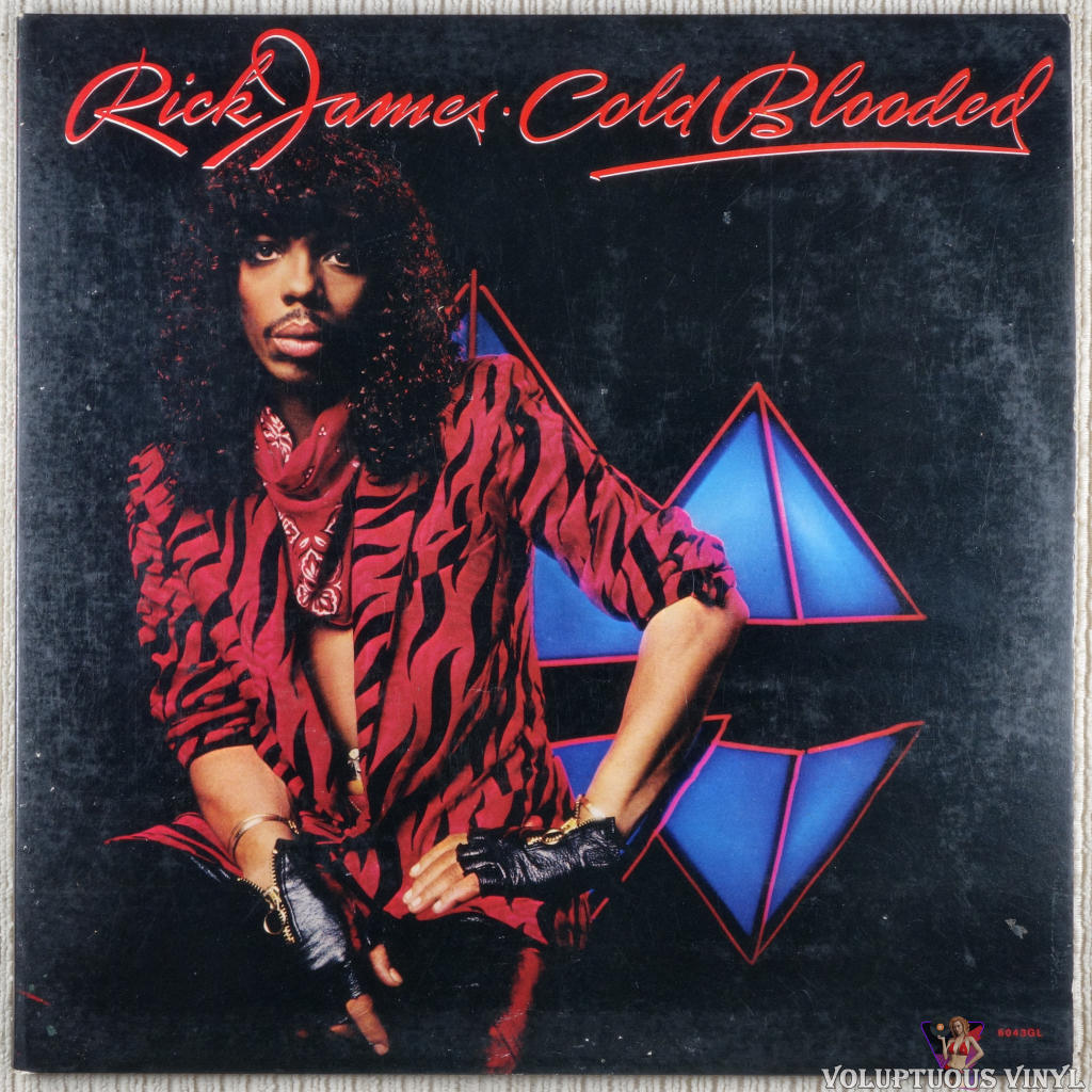 Rick James – Cold Blooded vinyl record front cover