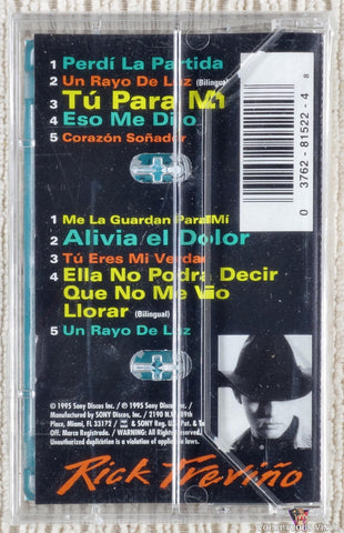 Rick Trevino – Un Rayo De Luz cassette tape back cover