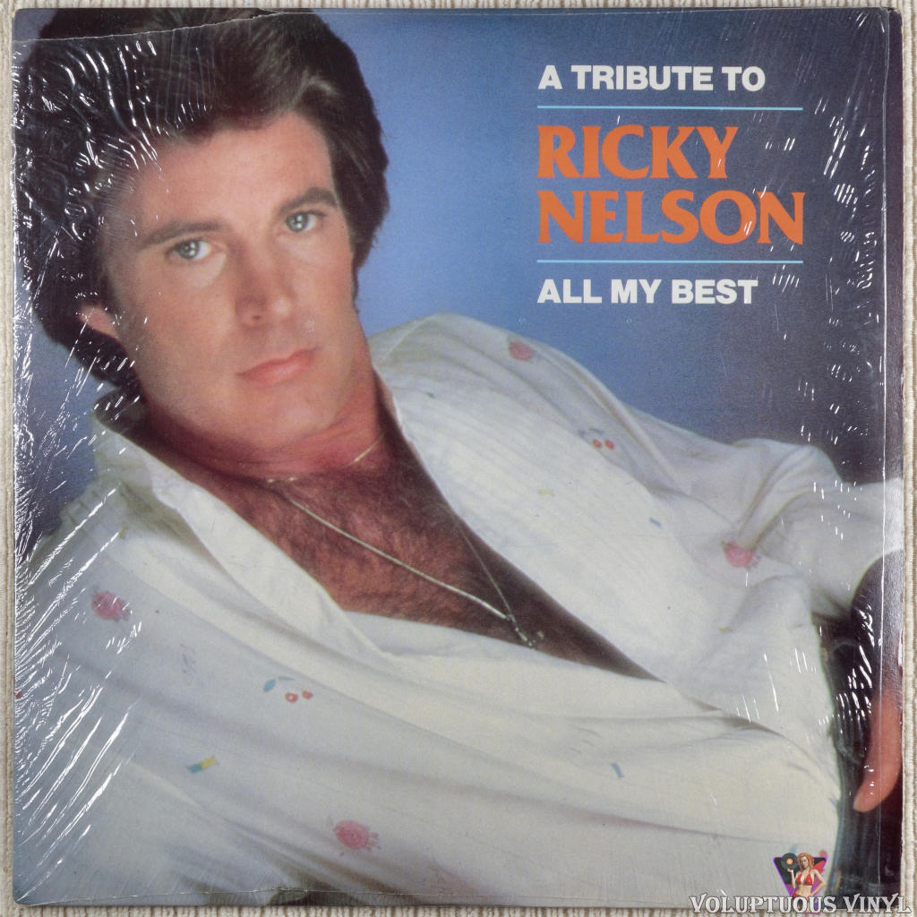 Ricky Nelson – A Tribute To Ricky Nelson: All My Best vinyl record front cover