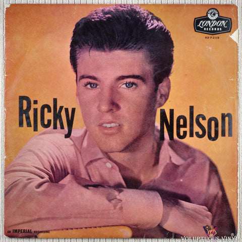 Ricky Nelson – Ricky Nelson vinyl record front cover
