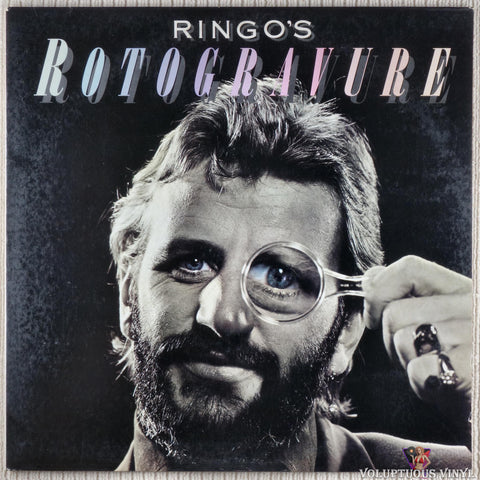 Ringo Starr ‎– Ringo's Rotogravure vinyl record front cover