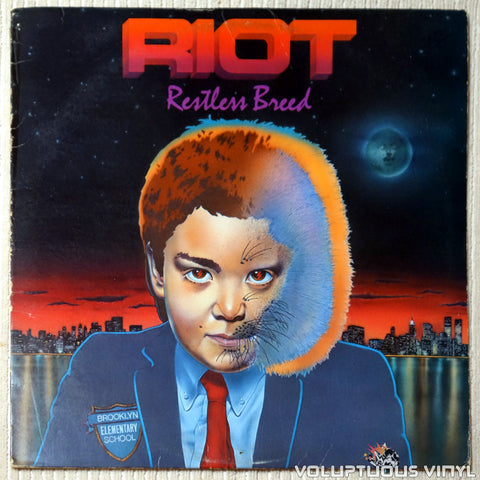 Riot ‎– Restless Breed - Vinyl Record - Front Cover
