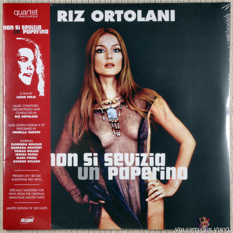 Riz Ortolani ‎– Non Si Sevizia Un Paperino (2019) Red Vinyl, Spanish Press, SEALED