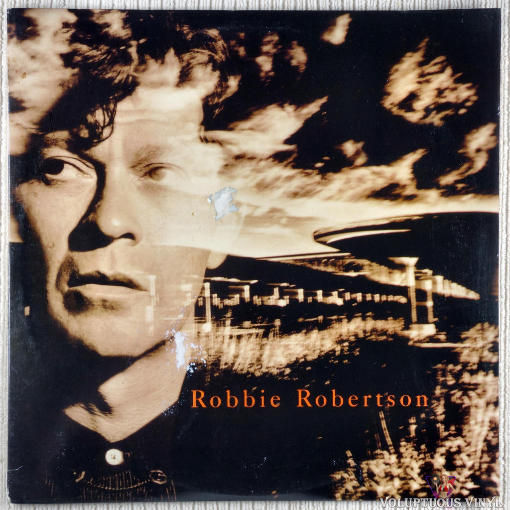 Robbie Robertson ‎– Robbie Robertson vinyl record front cover