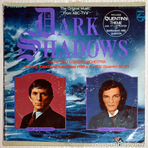 The Robert Cobert Orchestra ‎– The Original Music From ABC's Dark Shadows - Vinyl Record - Front Cover