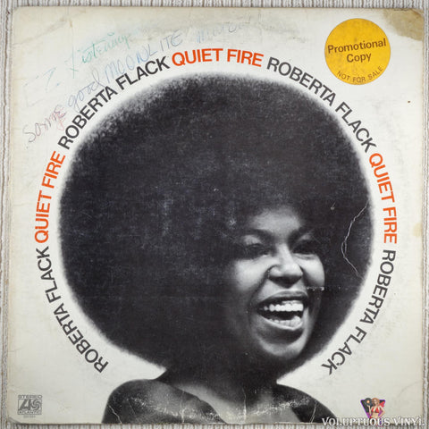 Roberta Flack – Quiet Fire vinyl record front cover