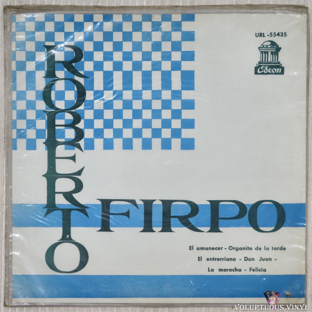 Roberto Firpo Y Su Cuarteto Típico ‎– El Amanecer vinyl record front cover