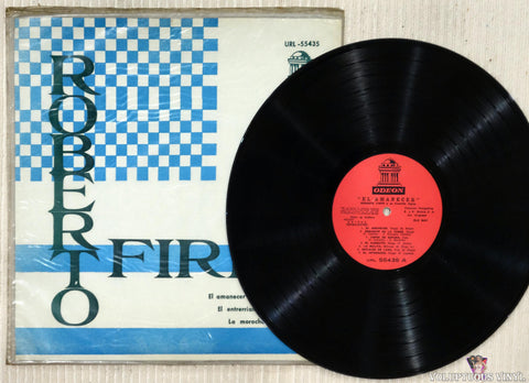 Roberto Firpo Y Su Cuarteto Típico ‎– El Amanecer vinyl record