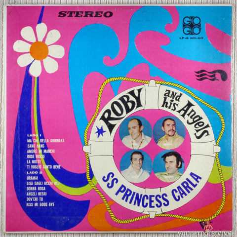 Roby And His Angels – SS Princess Carla vinyl record front cover