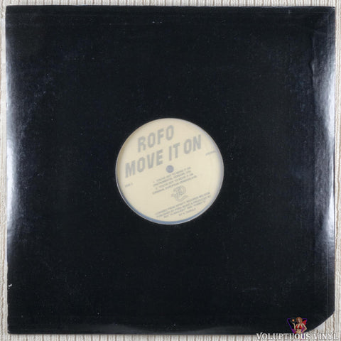 Rofo – Move It On vinyl record back cover