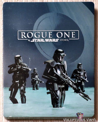 Rogue One: A Star Wars Story Steelbook Blu-ray front cover